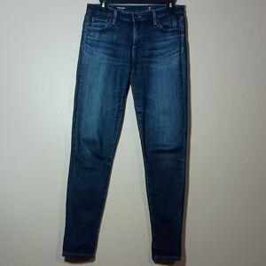 AG Adriano Goldschmied Dark Blue The Legging Super Skinny Jeans